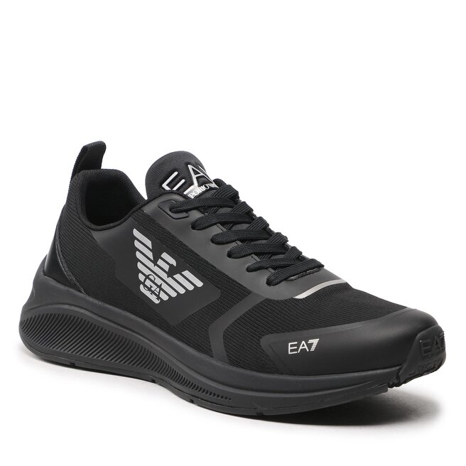Sneakers EA7 Emporio Armani XK304 M826 Triple Black/Silver Armani imagine noua