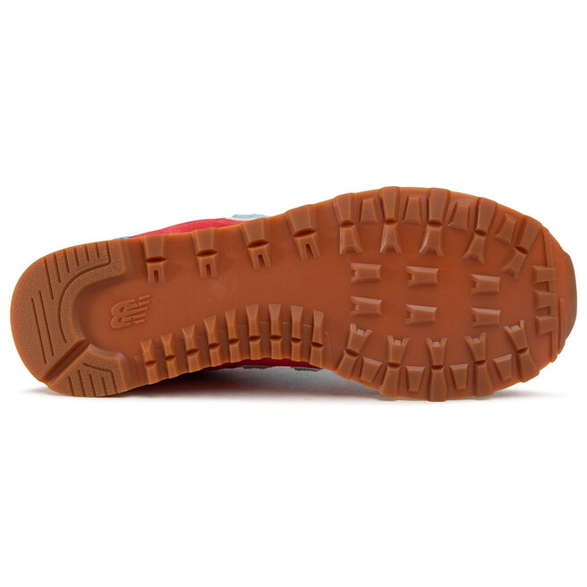 Sneakers New Balance ML574STR Rouge • Www.chaussures.fr
