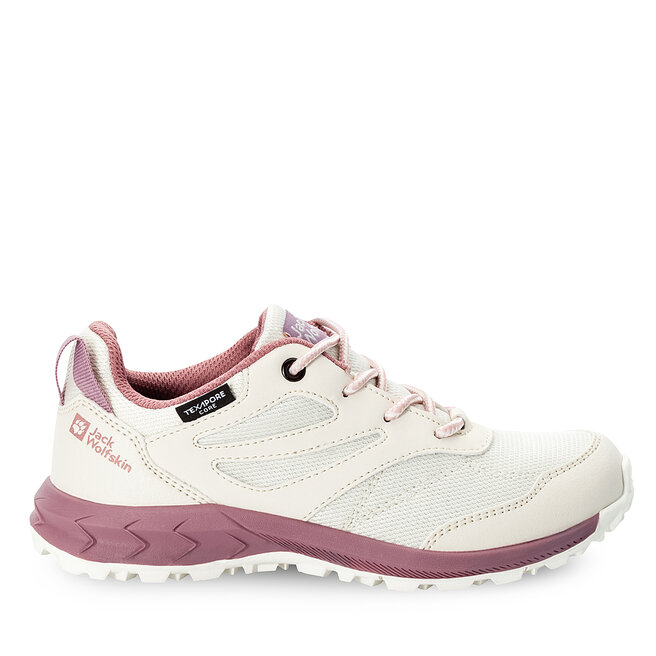 Jack Wolfskin Pārgājienu apavi Jack Wolfskin Woodland Texapore Low K 4042162 Egret