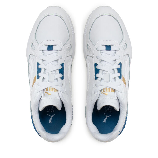 Puma Сникърси Puma Gravition Pro Fc 386479 01 Puma White/Lake Blue/Gold