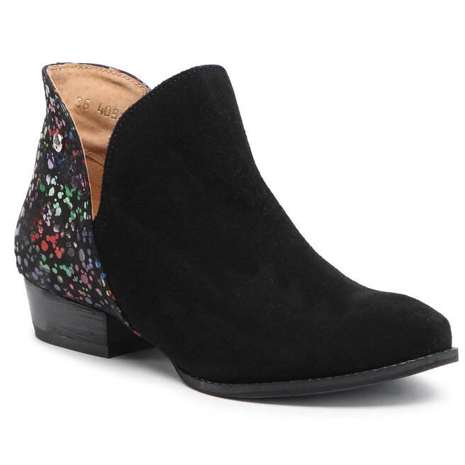 Botine Maciejka 04091-63/00-5 Czarny Kropki