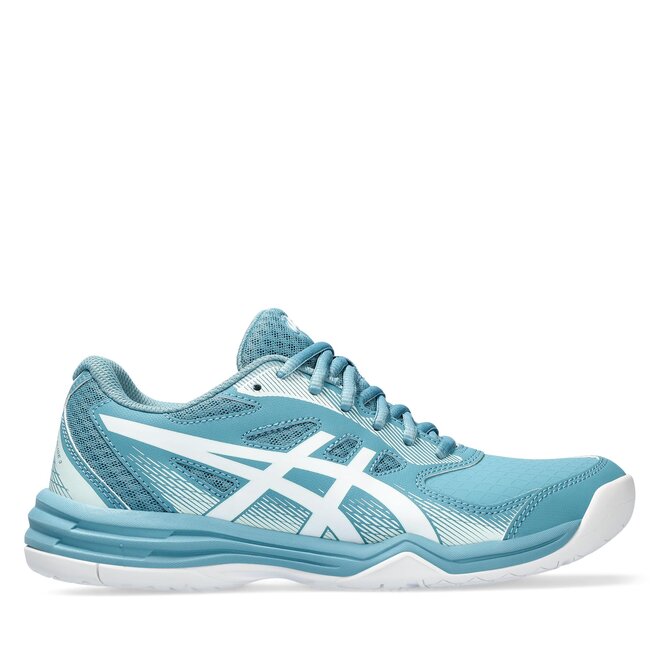 Asics Pantofi Asics Court Slide 3 1042A209 Gris Blue/White 401