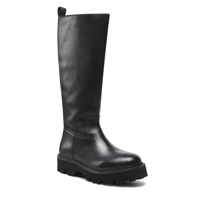 Stivali Blauer F2ELSIE03 LEA Black escarpe