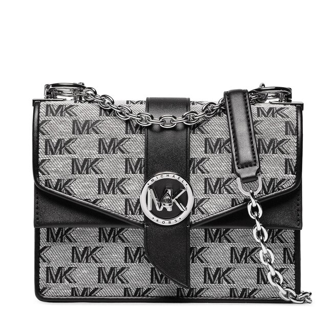 MICHAEL Michael Kors Kabelka MICHAEL Michael Kors Greenwich 32S3SGRC5J Blk/Lt Cream