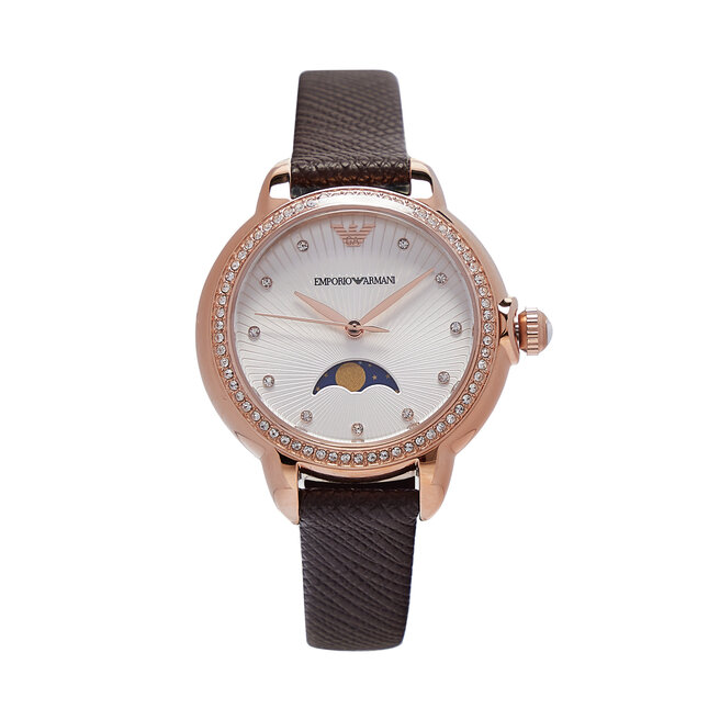 Zegarek Emporio Armani Mia - Brązowy