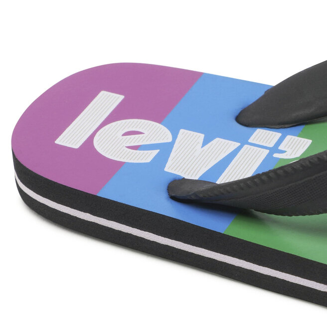 Levi's® Žabky Levi's® VCAL0062S Black Rainbow 3220