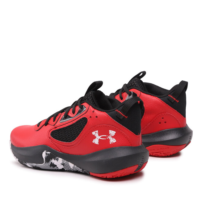 Under Armour Pantofi Under Armour Ua Gs Lockdown 6 3025617-600 Red/Blk