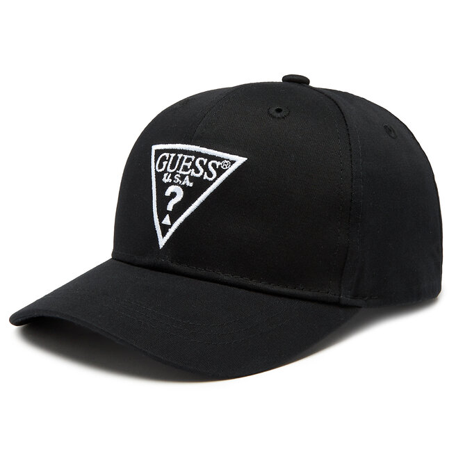 Czapka z daszkiem Guess Logo H3GZ01 - Czarny