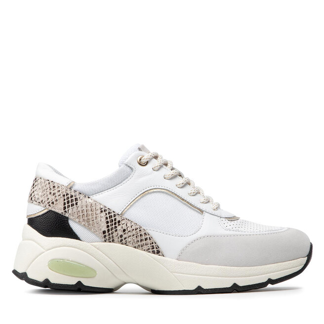 Geox Women's D ALHOUR Sneaker - Chunky Suede & Nappa Casual Fashion Sneakers - View #2