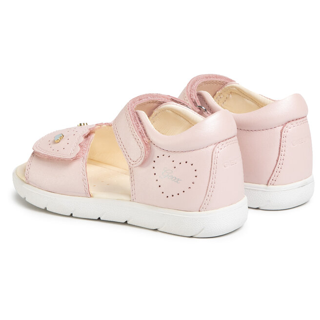 Sandales Geox B Sandal Alul Girl - Sandales Bébé Fille - Dessus Synthétique, Semelle Souple - Taille Grandissante