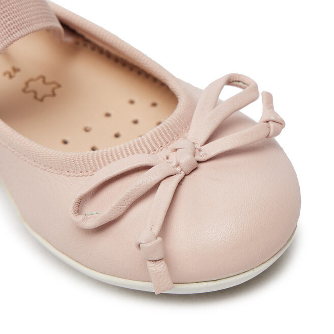 Mary Jane Shoes Geox Jr Plie' D Ballet Flat, Argentu00e9, 24 EU