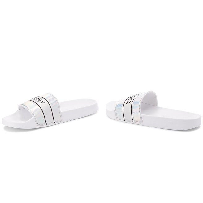 Tommy hilfiger mirror sparkle beach slide sales