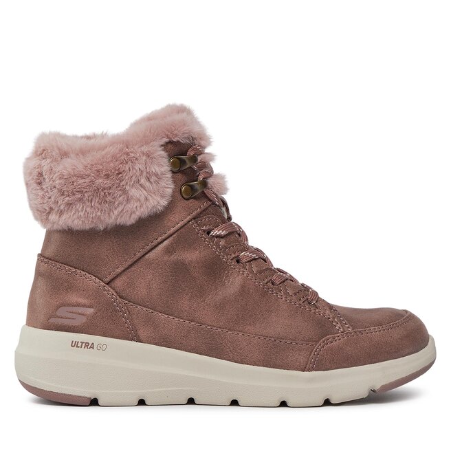 Skechers Botine Skechers Glacial Ultra Cozyly 144178/MVE Purple