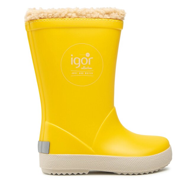 Igor Гумени ботуши Igor Splash Nautico Borreguito W10207-008 Amarillo
