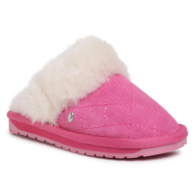 EMU Australia Пантофи EMU Australia Jolie Kids Quilt K12122 Deep Pink