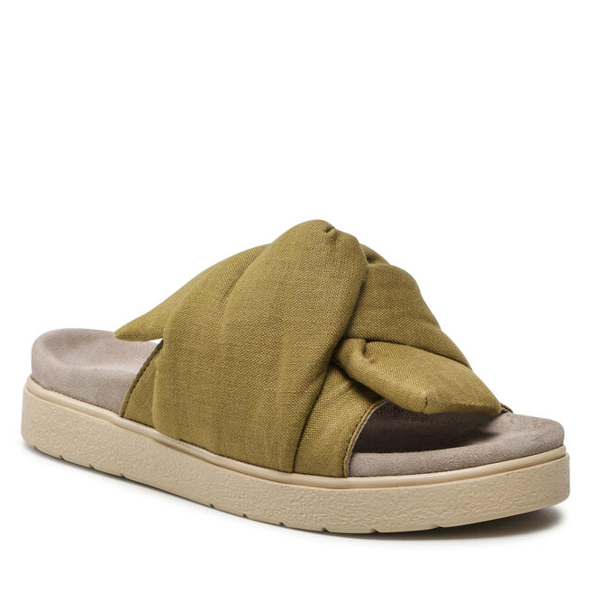 Inuikii Παντόφλες Inuikii Knit Lino 70704-074 Khaki