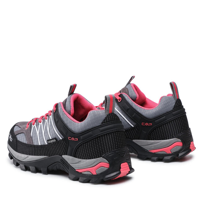 CMP Botas de trekking CMP Rigel Low Wmn Trekking Shoe Wp 3Q54456 Grey/Corallo 67UL