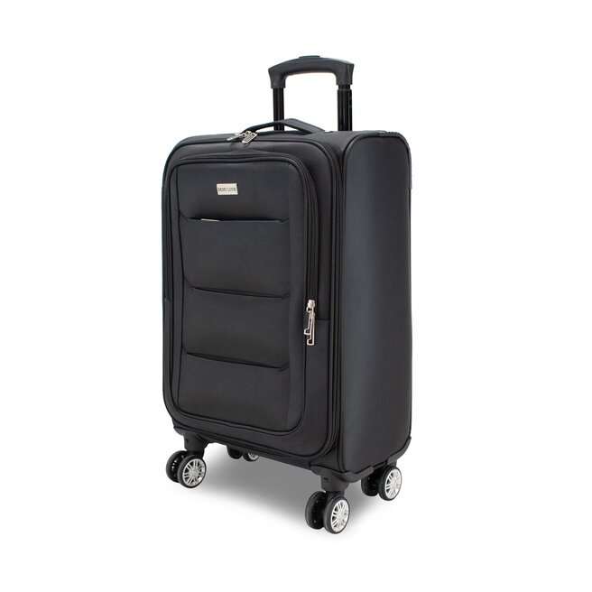 Valise textile petite taille Semi Line T5518 2 Noir chaussures
