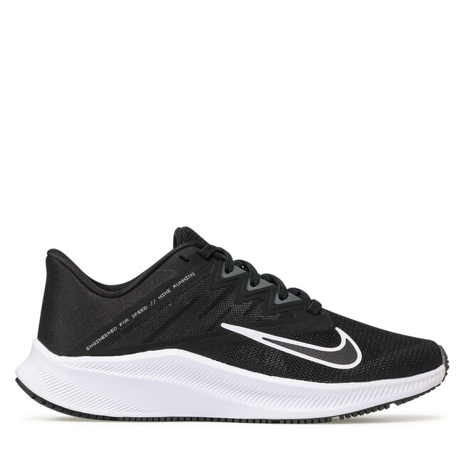 nike quest black and white