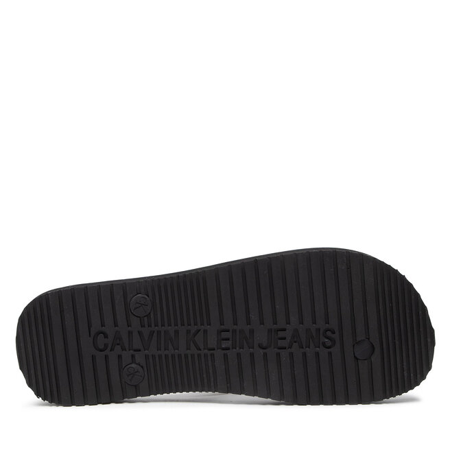 Calvin Klein Jeans Джапанки Calvin Klein Jeans Beach Sandal Monogram Tpu YM0YM00055 Black 00X