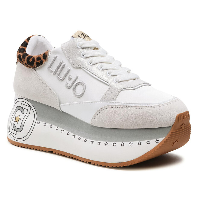 Liu Jo Sneakers Super maxi wonder 5 calf Beige