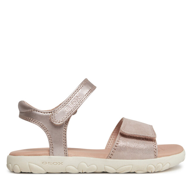 Sandały Geox J Sandal Haiti Girl J028ZA 0MANF - M Różowy
