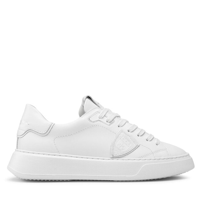 Philippe Model Sneaker basse Tres Temple donna - beige e argento Offerte Scarpe