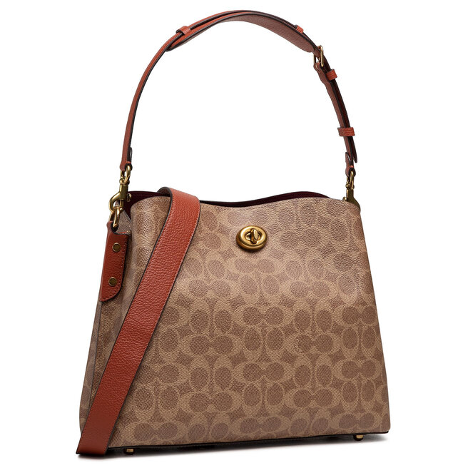 Geantă Coach Sig C Willow Sb C2745 B4/Tan Rust B4/Tan B4/Tan