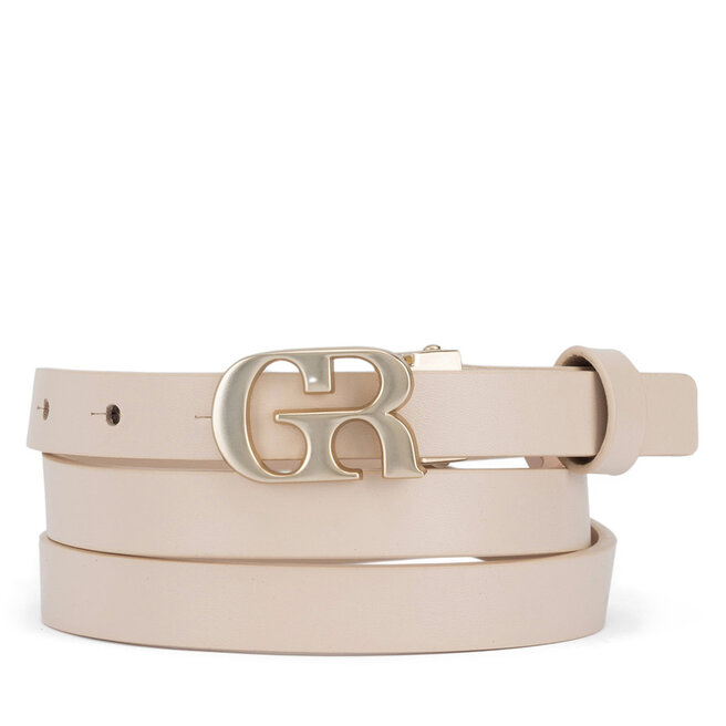 Pasek GINO ROSSI BLYL23007 Beżowy -
