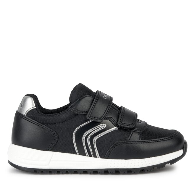 Geox Sportcipő Geox J Alben Girl J36AQC 011BC C9244 M Black/Dk Silver