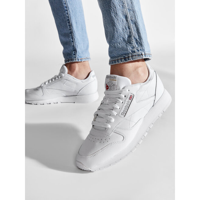 Reebok Cipő Reebok Classic Leather GY0953 Ftwwht/Ftwwht/Pugry3