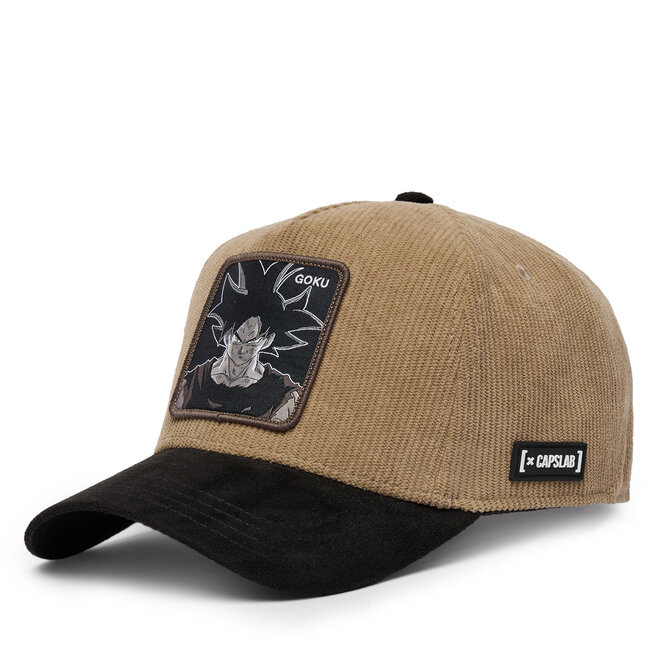 Czapka z daszkiem Capslab CL/DBS7/1/PCT/UNI Brązowy jasny -