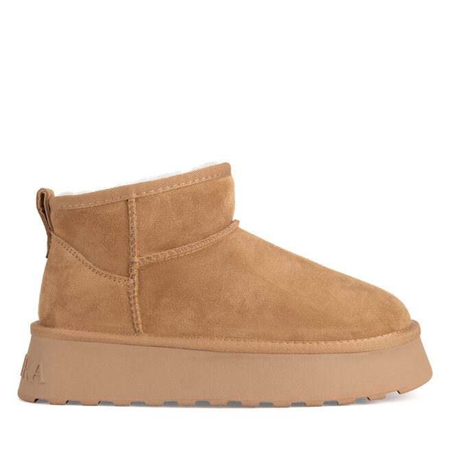 Śniegowce Badura WFA3080-4 Brązowy - kobiece