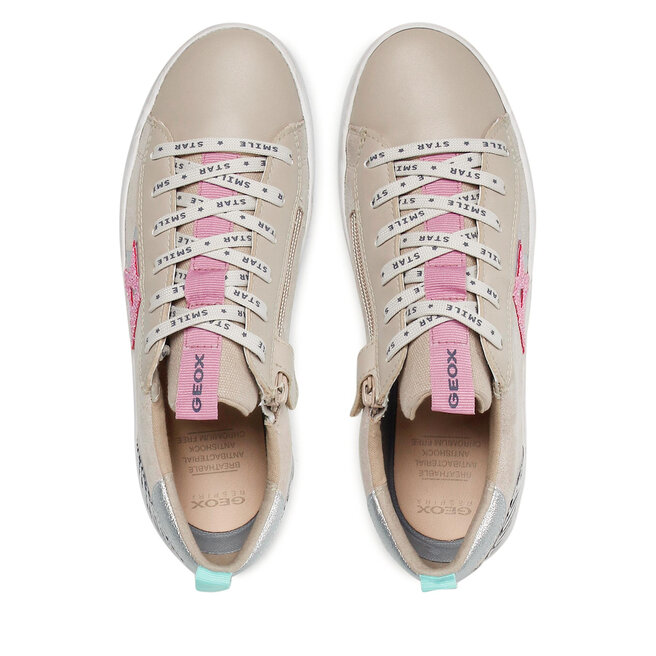 Geox Сникърси Geox J Kilwi G. A J25D5A 022BC C5000 S Beige