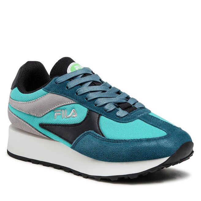Teal hotsell fila shoes