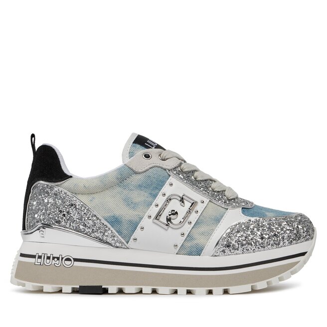 Sneakersy Liu Jo Maxi Wonder 71 BA4055 - Niebieski