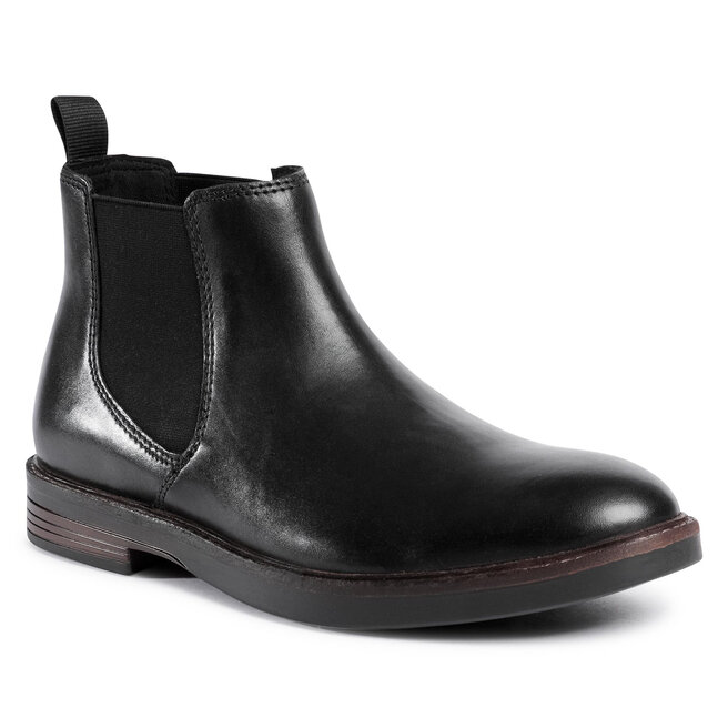 Botines Clarks Paulson Up Black Leather • Www.zapatos.es