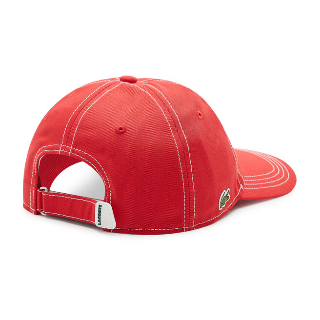 Casquette lacoste rouge store