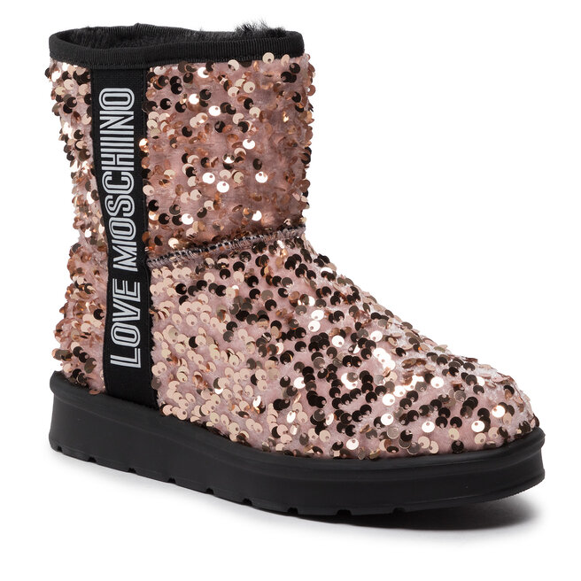 Pantofi LOVE MOSCHINO JA24153H1FJZI900 Cipria altele-Botine imagine noua