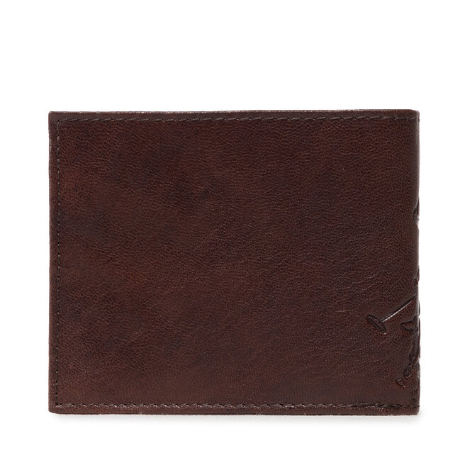 U.S. Polo Assn. Portafoglio grande da uomo U.S. Polo Assn. Es.H AIUEX2358MHA511 Dark Brown