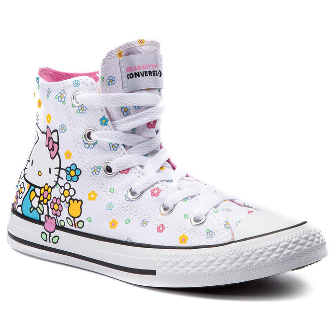 Converse Teniși Converse Ctas Hi 664634C White/Pink/White