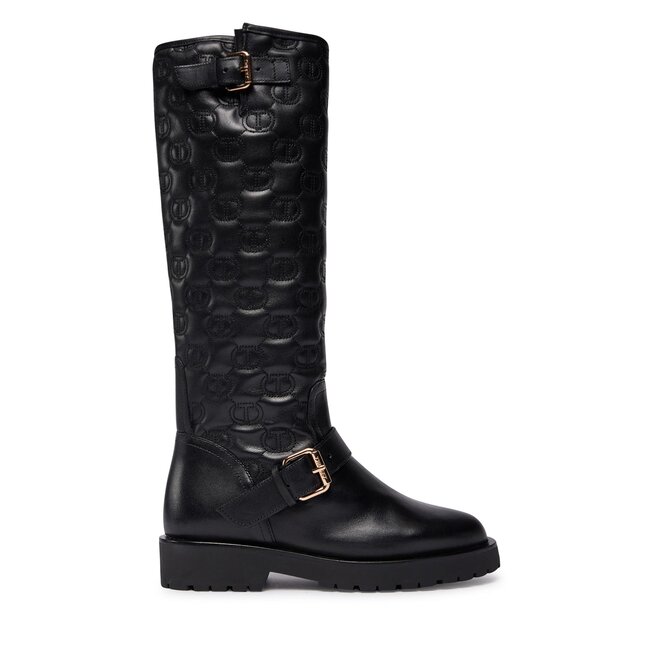 Oficerki TWINSET - Czarny