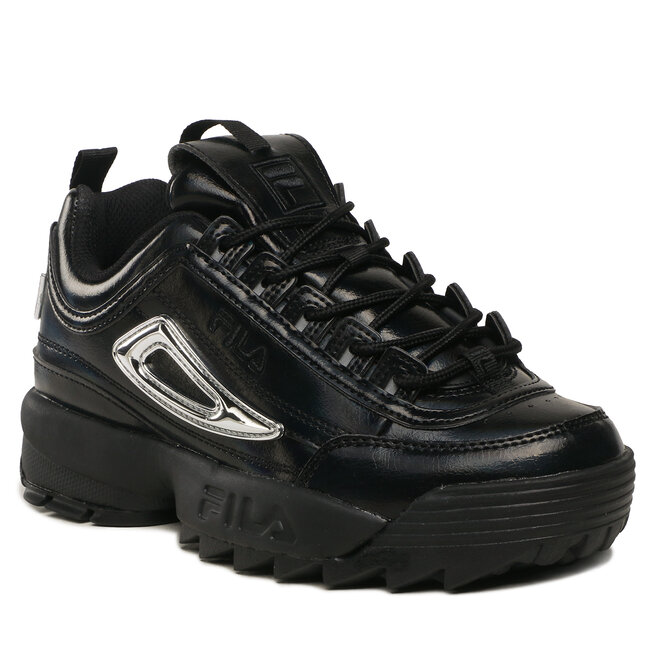 Women's fila disruptor black sales
