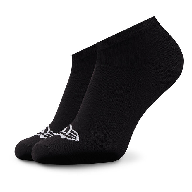 New Era 3 pares de calcetines cortos unisex New Era Flag Sneaker 13113639 Gra/Whi/Blk