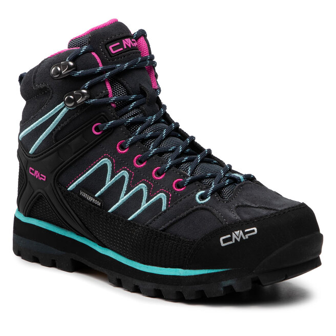 CMP Bakancs CMP Moon Mid Wmn Trekking Shoe Wp 31Q4796 Antracite/Acqua 33UL
