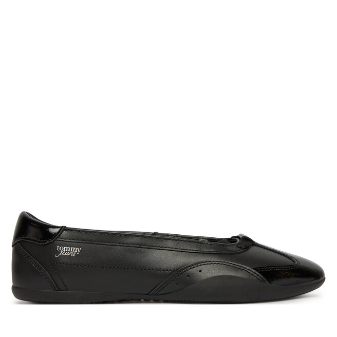 Baleriny Tommy Hilfiger Tjw Ballet Sneaker EN0EN03169 Czarny