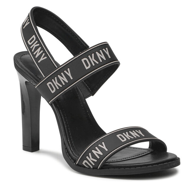 Sandale DKNY Balder K1260856 Black/Silver BSV Balder imagine noua gjx.ro