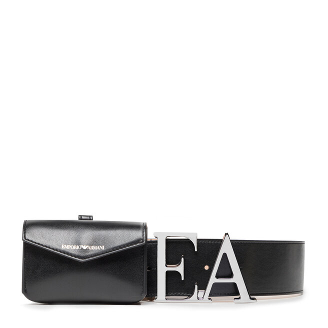 Pasek Damski Emporio Armani Y3I317 Y389E - Czarny