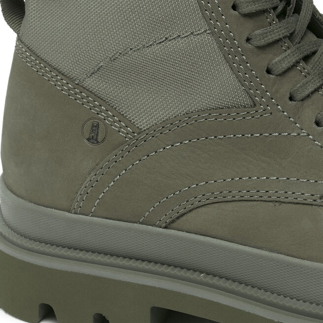 Clarks Bakancs Clarks Badell Hi 261734247 Olive Nubuck