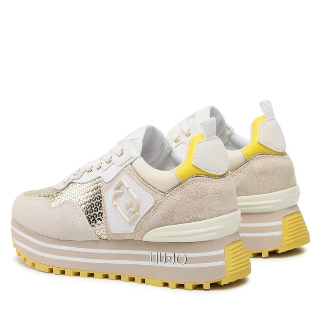 Liu Jo Sneakersy Liu Jo Maxi Wonder 01 BA3013 PX343 Lamb/Light G S1660